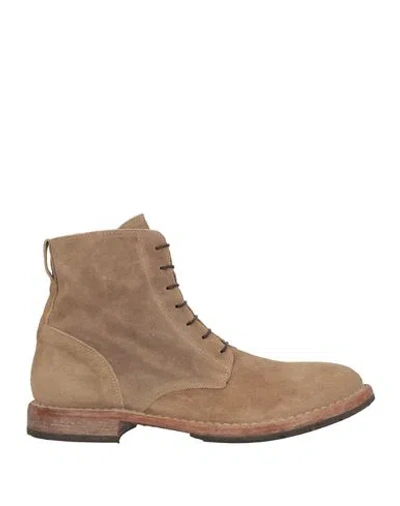 Moma Man Ankle Boots Sand Size 7 Leather