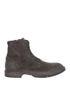 Moma Man Ankle Boots Steel Grey Size 7 Leather In Grey