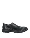 Moma Man Lace-up Shoes Black Size 11 Soft Leather In Black