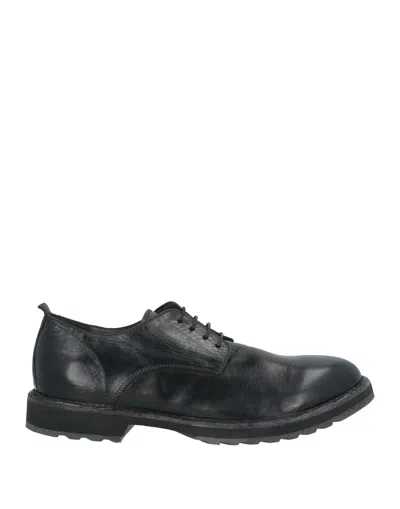Moma Man Lace-up Shoes Black Size 11 Soft Leather