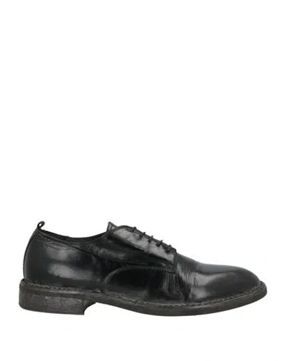 Moma Man Lace-up Shoes Black Size 13 Leather
