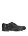 Moma Man Lace-up Shoes Black Size 7 Leather