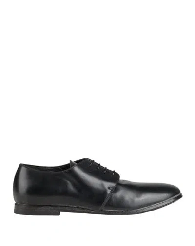 Moma Man Lace-up Shoes Black Size 9 Calfskin