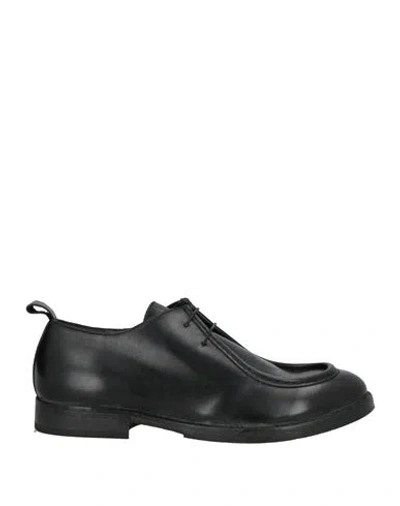 Moma Man Lace-up Shoes Black Size 9 Calfskin