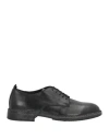 Moma Man Lace-up Shoes Black Size 9 Calfskin In Black