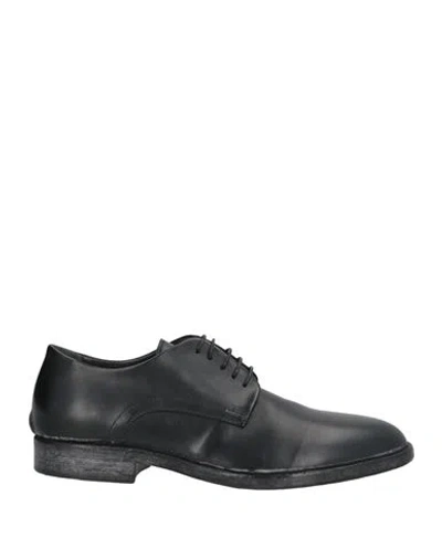 Moma Man Lace-up Shoes Black Size 9 Calfskin