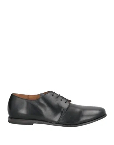 Moma Man Lace-up Shoes Black Size 9 Calfskin