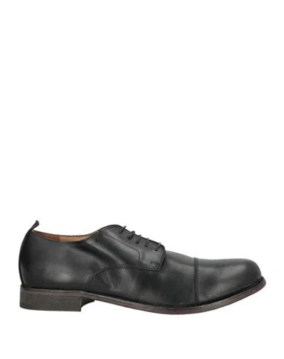 Moma Man Lace-up Shoes Black Size 9 Calfskin