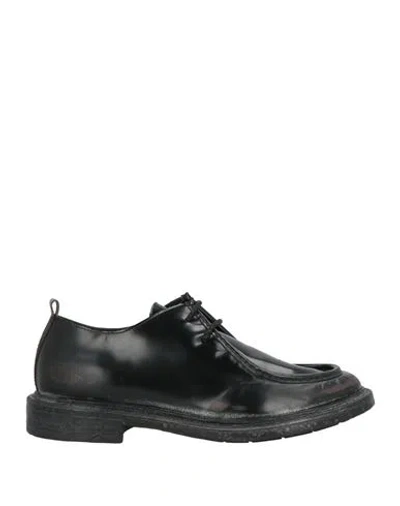 Moma Man Lace-up Shoes Black Size 9 Leather