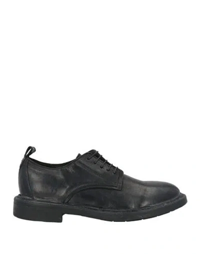 Moma Man Lace-up Shoes Black Size 9 Leather