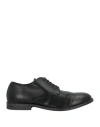 Moma Man Lace-up Shoes Black Size 9 Leather
