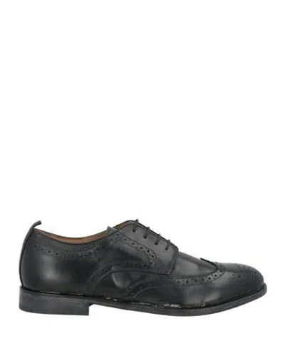 Moma Man Lace-up Shoes Black Size 9 Leather