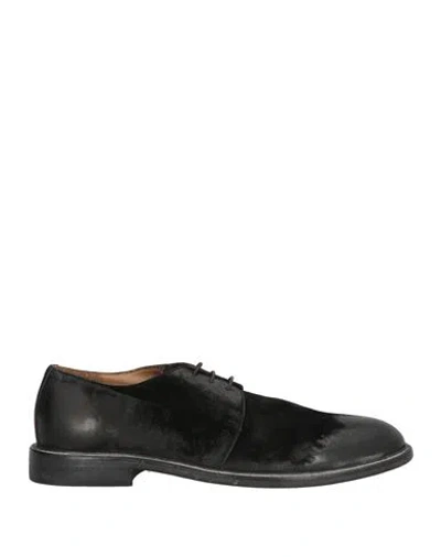 Moma Man Lace-up Shoes Black Size 9 Leather