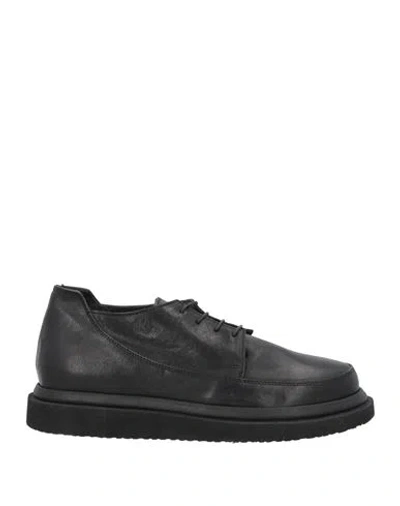 Moma Man Lace-up Shoes Black Size 9 Leather