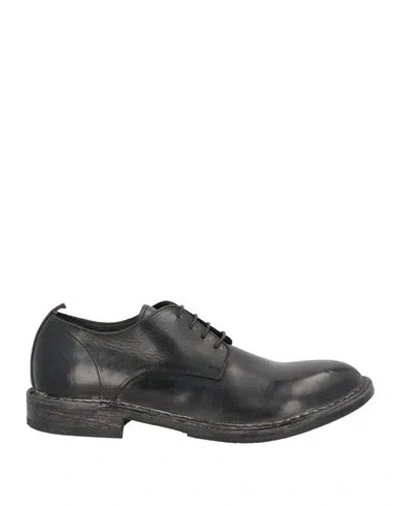 Moma Man Lace-up Shoes Black Size 9 Leather