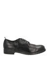 Moma Man Lace-up Shoes Black Size 9 Leather In Black