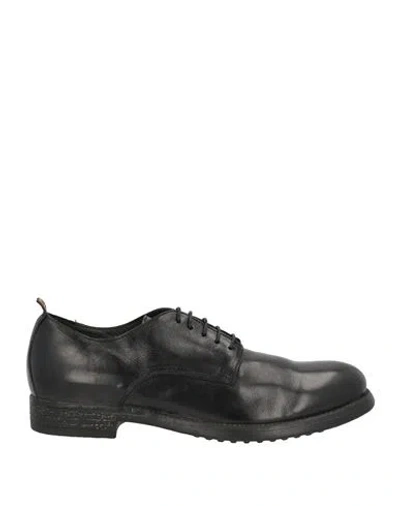 Moma Man Lace-up Shoes Black Size 9 Leather