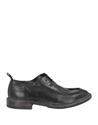 Moma Man Lace-up Shoes Black Size 9 Leather