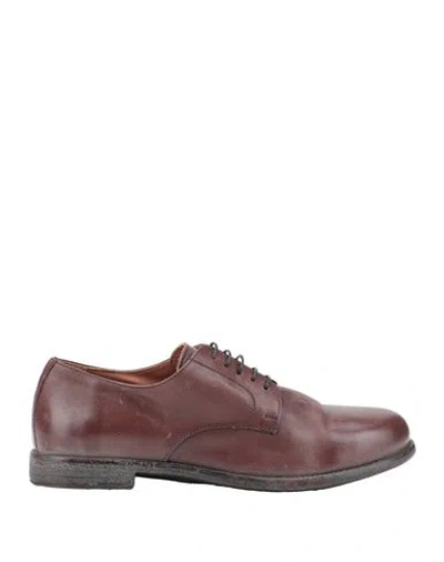 Moma Man Lace-up Shoes Brown Size 12 Leather