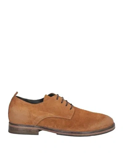 Moma Man Lace-up Shoes Brown Size 9 Leather
