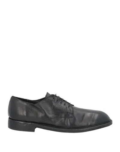 Moma Man Lace-up Shoes Black Size 6 Calfskin