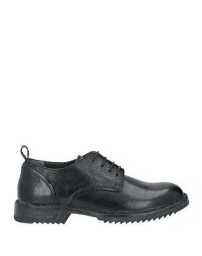 Moma Man Lace-up Shoes Black Size 7 Leather