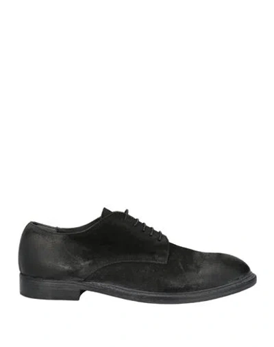 Moma Man Lace-up Shoes Black Size 8 Leather