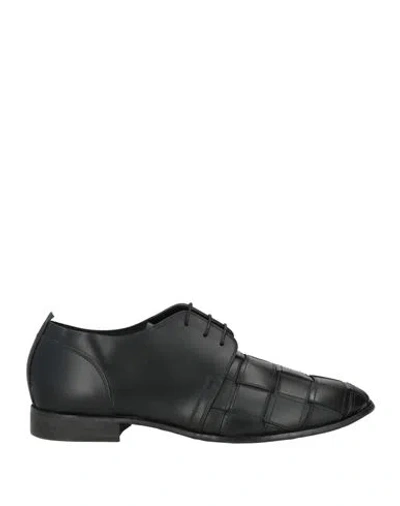 Moma Man Lace-up Shoes Black Size 9 Calfskin