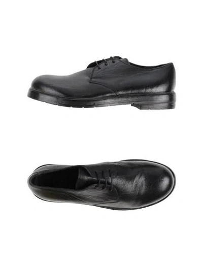 Moma Man Lace-up Shoes Black Size 9.5 Soft Leather