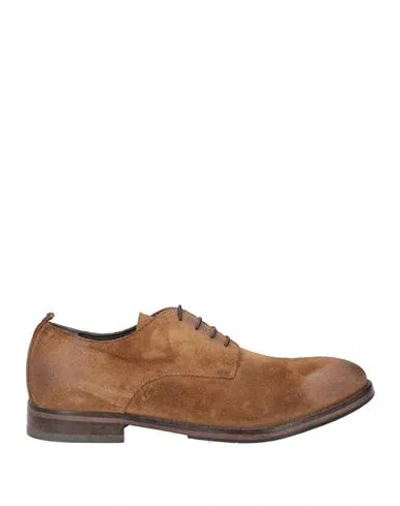 Moma Man Lace-up Shoes Brown Size 10 Leather