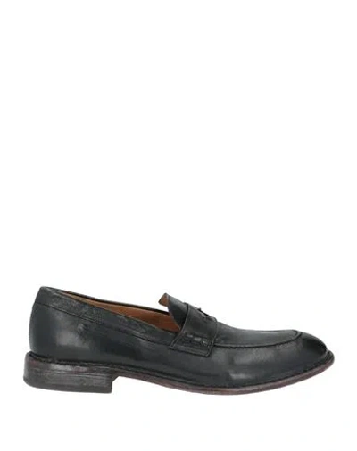 Moma Man Loafers Black Size 11 Leather