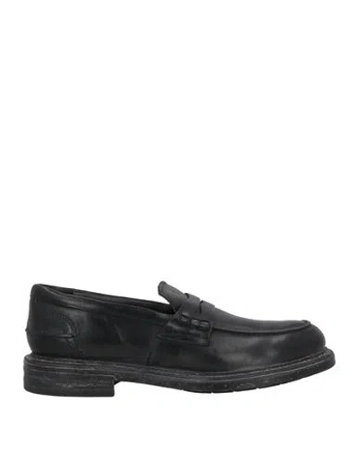 Moma Man Loafers Black Size 11 Soft Leather
