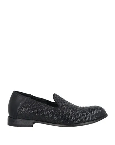 Moma Man Loafers Black Size 7 Leather