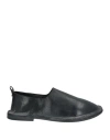 Moma Man Loafers Black Size 9 Calfskin In Black