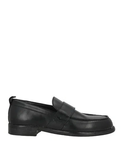 Moma Man Loafers Black Size 9 Leather