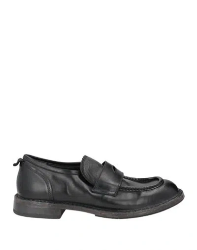 Moma Man Loafers Black Size 9 Leather