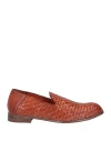Moma Man Loafers Brown Size 12 Leather