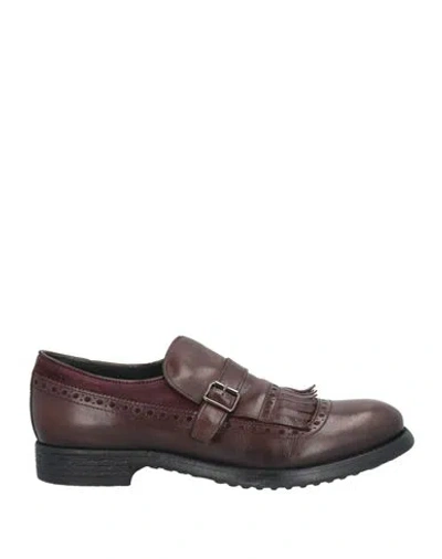 Moma Man Loafers Brown Size 9 Leather