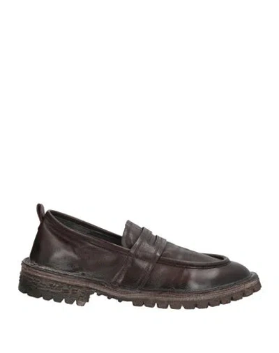 Moma Man Loafers Dark Brown Size 9 Calfskin