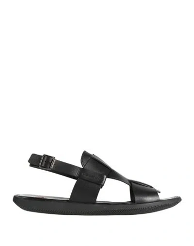 Moma Man Sandals Black Size 9 Calfskin