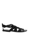 Moma Man Sandals Black Size 9 Cowhide