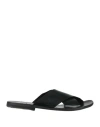 Moma Man Sandals Black Size 9 Cowhide