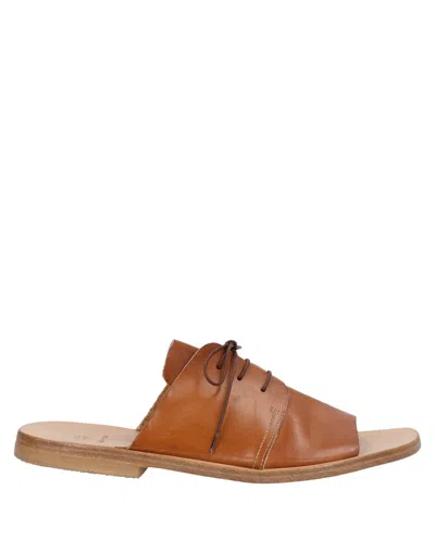 Moma Sandals In Brown