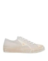 Moma Man Sneakers Light Grey Size 9 Leather