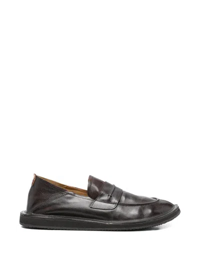 Moma Men's Moccasins In Brown