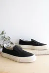 Moma Shoes Women's Vintage Slip On Shoes In Nero