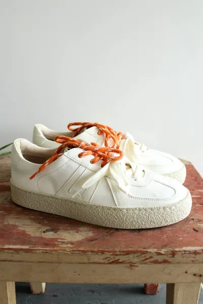 Moma Shoes Women's Vintage Sneakers In Bianco In Gray