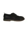 Moma Suede Lace-up Shoes In Black