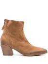 Moma Ankle Boots In Brown