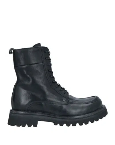 Moma Woman Ankle Boots Black Size 10 Soft Leather